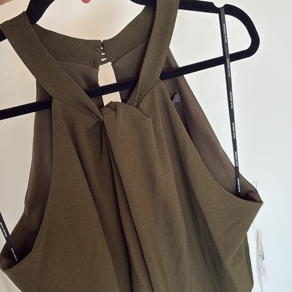 Julia Jordan Halter Twist Neck Sleeveless Jumpsuit - Picture 11 of 11